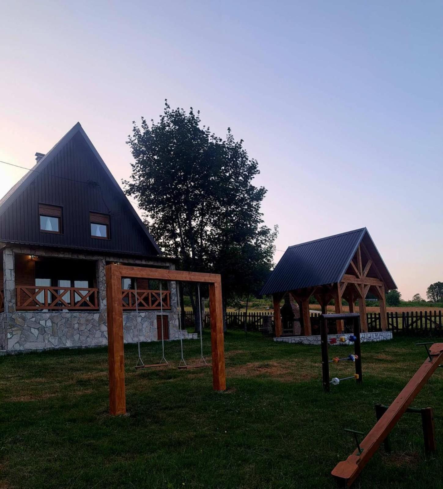 Vila Durmitor Nest Krstajic ชาเบลียค ภายนอก รูปภาพ
